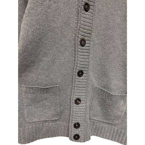 AG Adriano Goldschmied Men's Cardigan Sweater Grandpacore Grey Medium NWOT - Picture 4 of 10